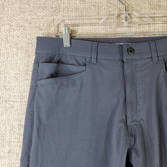 Western Rise Evolution Pants Mens 33x32 Grey Technical Performance Stretch - Picture 2 of 15